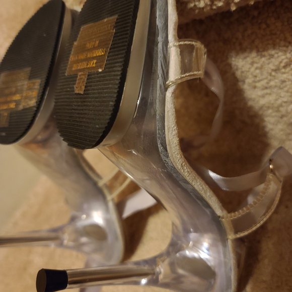 Funtasma Clear Stiletto Heals NIB - Picture 8 of 16